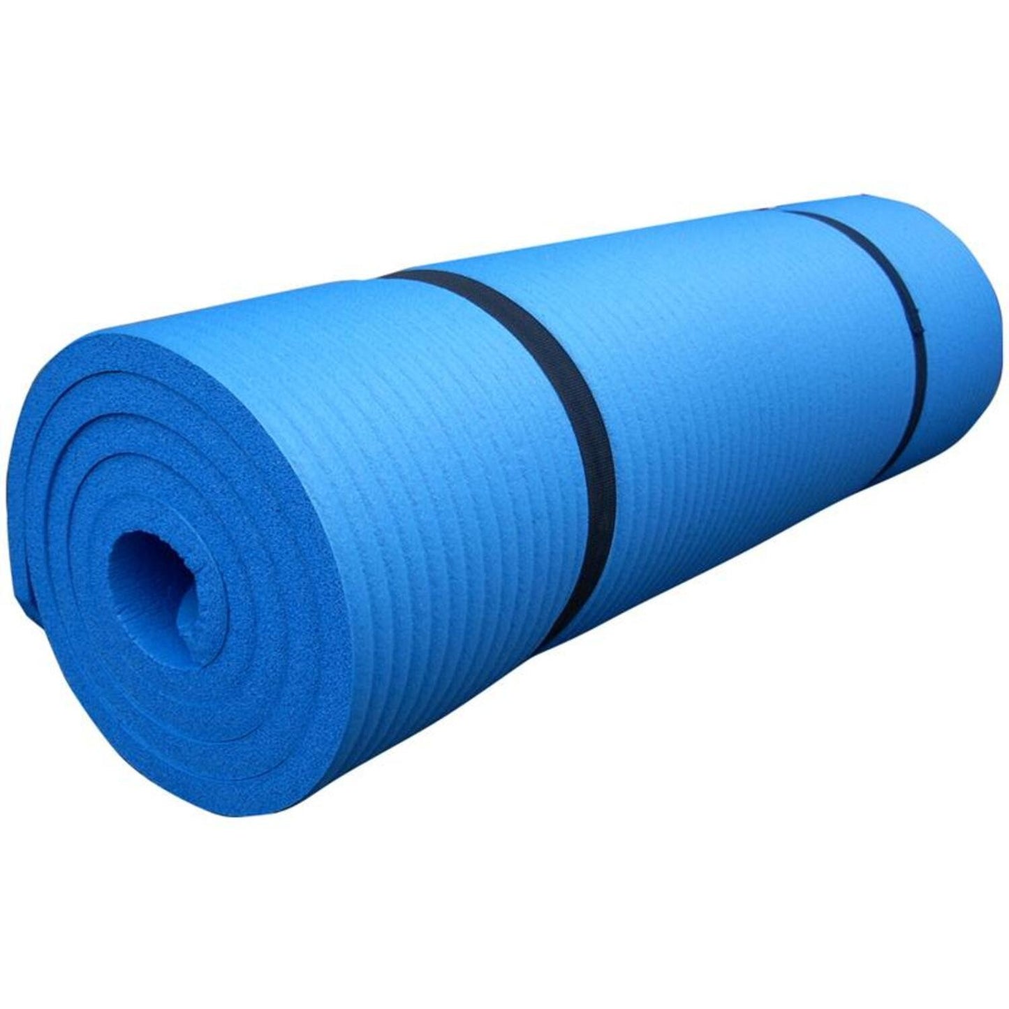 Tapis de yoga ScSPORTS 190 cm x 80 cm x 1,5 cm - Bleu clair