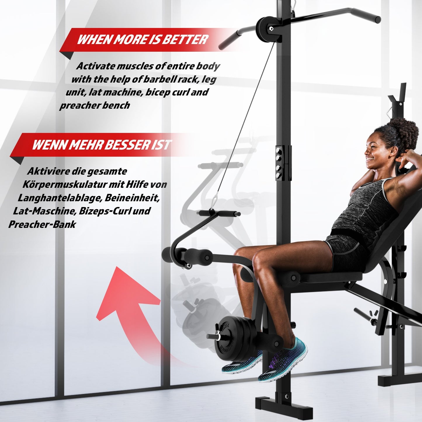 Banc de musculation Physionics Home Gym Power Station