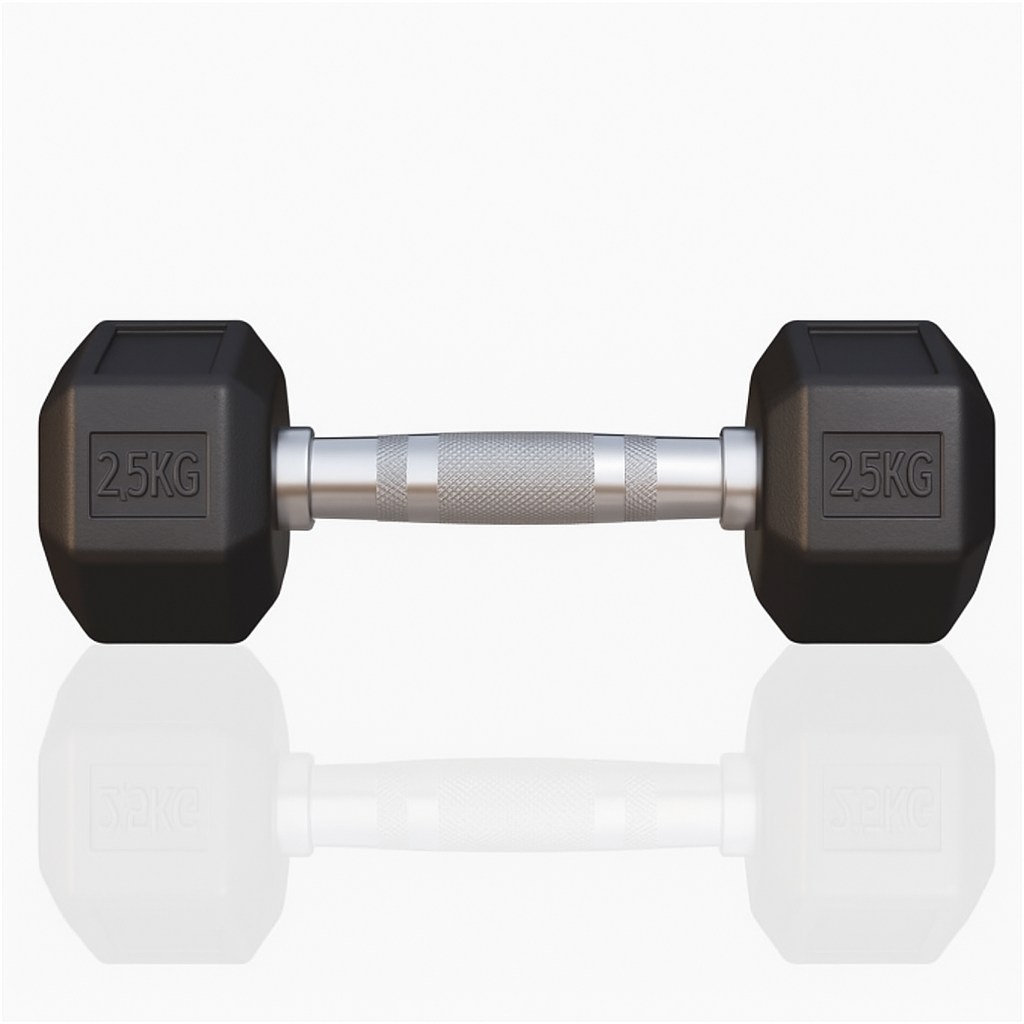 Dumbell hexagon 2,5 kg