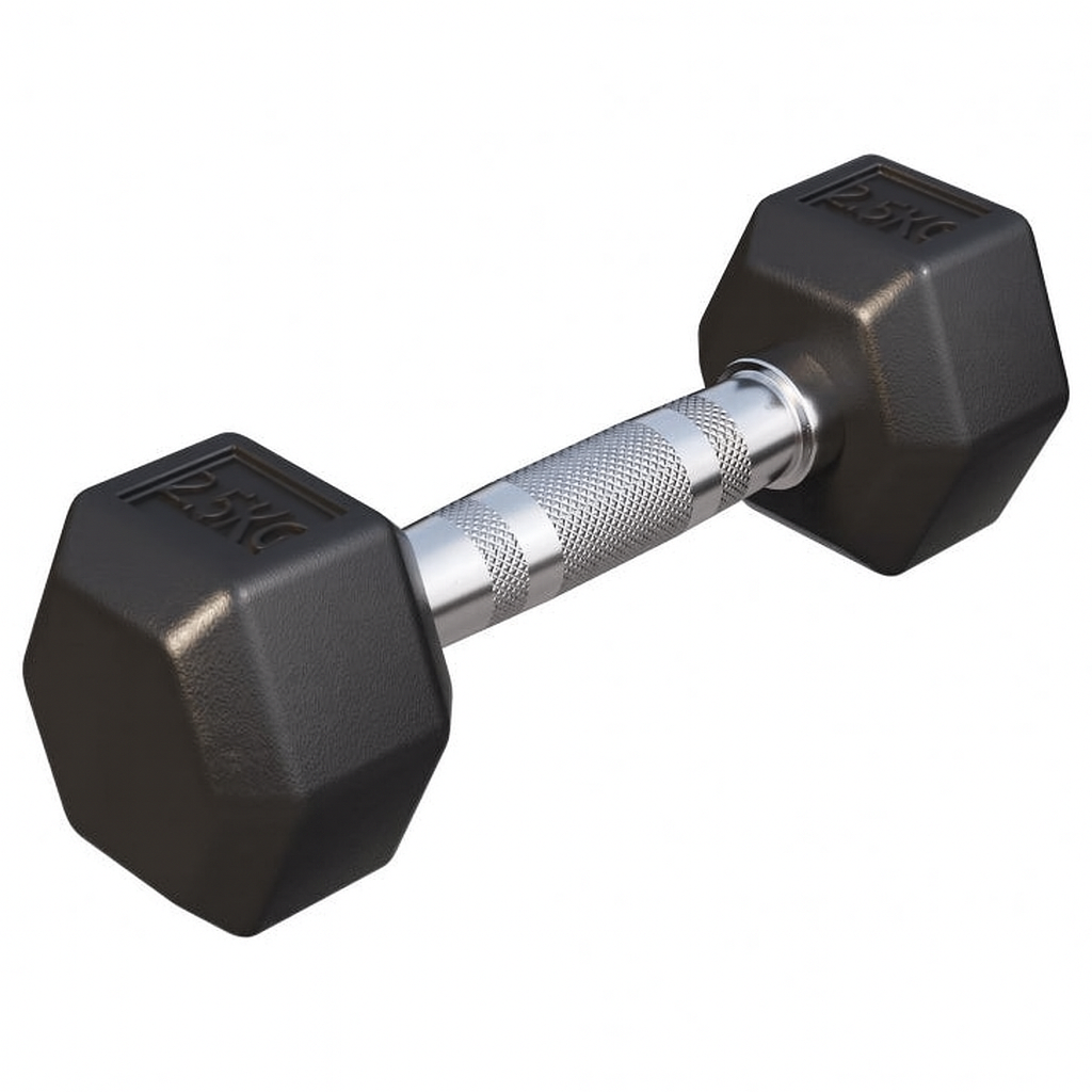 Dumbell hexagon 2,5 kg