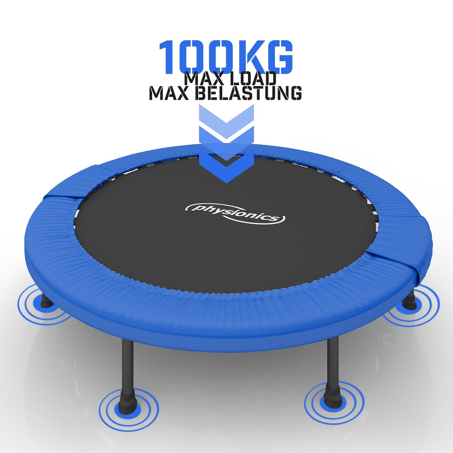 Physionics Fitness Trampoline Diameter 91cm