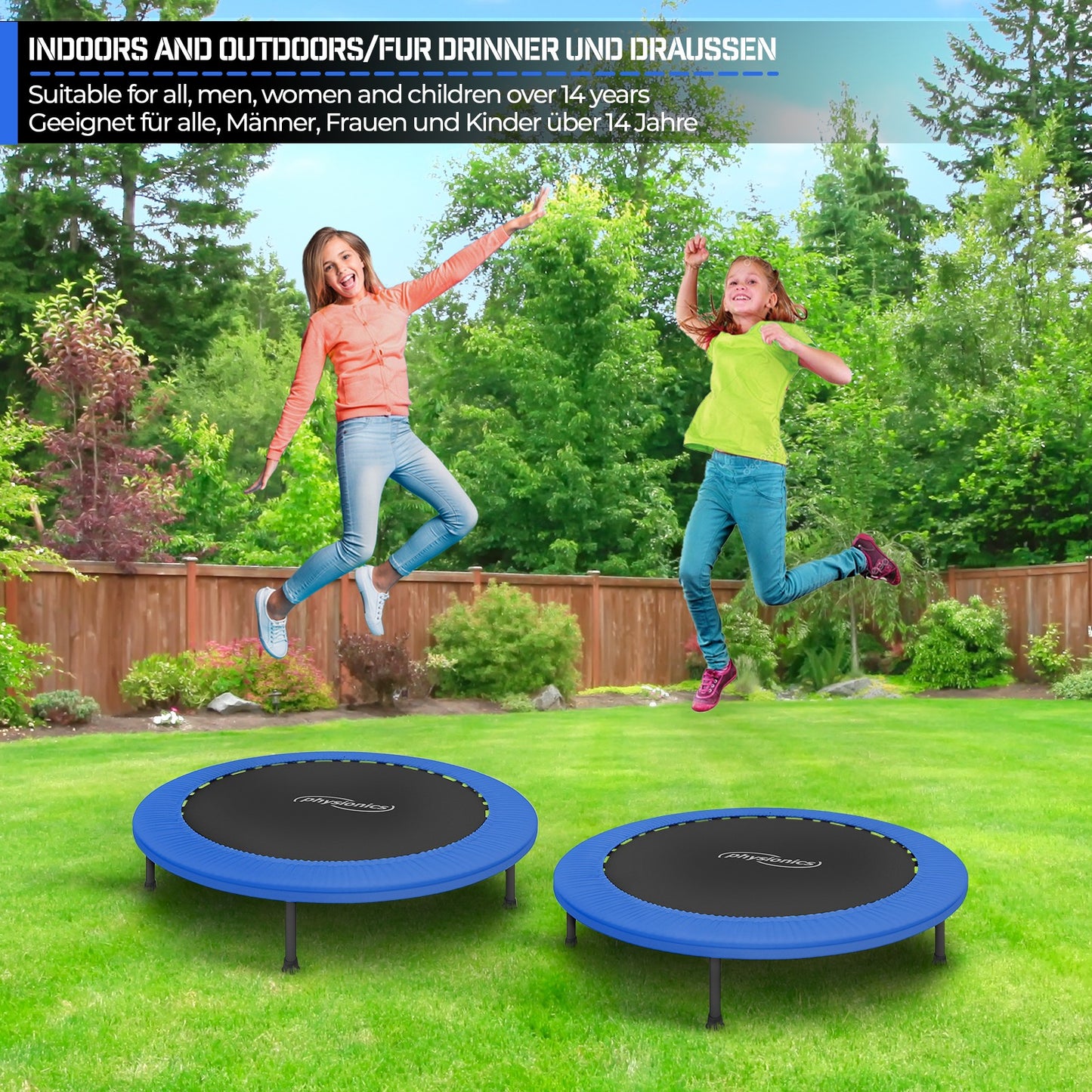 Physionics Fitness Trampoline Diameter 91cm