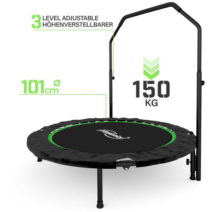 Diamètre de la poignée du trampoline Physionics Fitness 101 cm