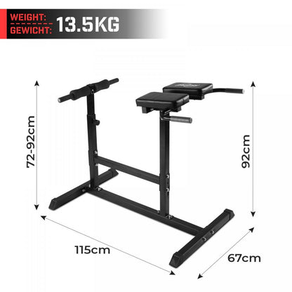 Physionics Hyperextensie Bank Rug- En Buiktrainer