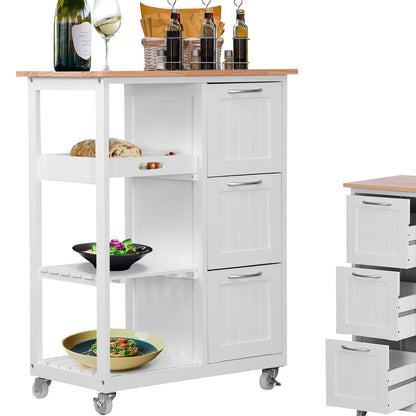 Miadomodo Keukentrolley op wielen