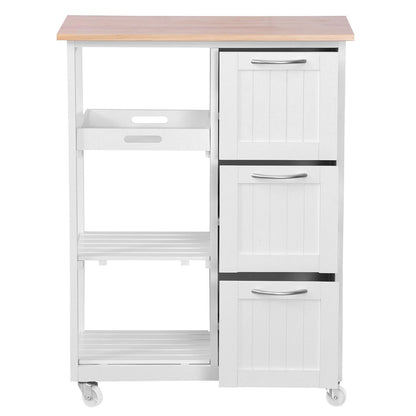 Miadomodo Keukentrolley op wielen