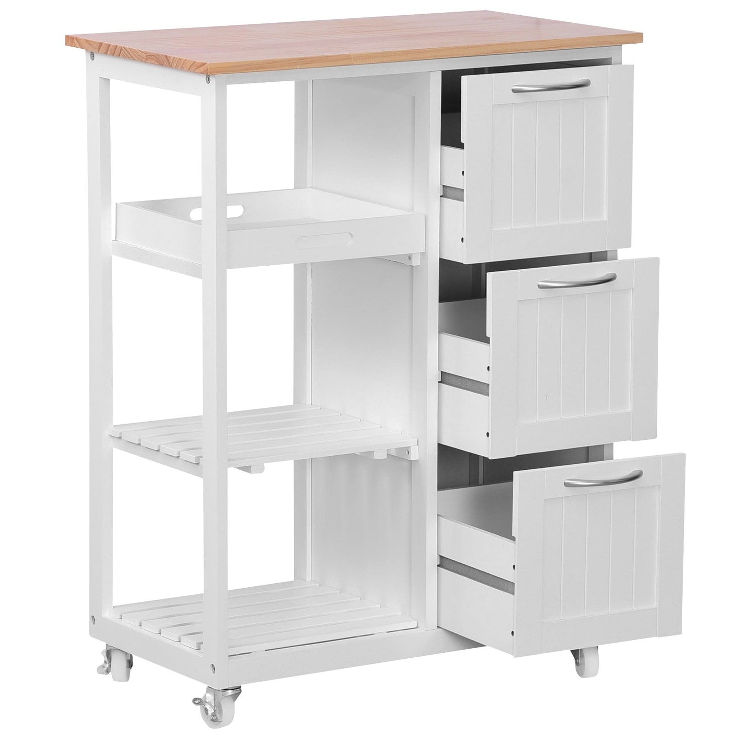 Miadomodo Keukentrolley op wielen