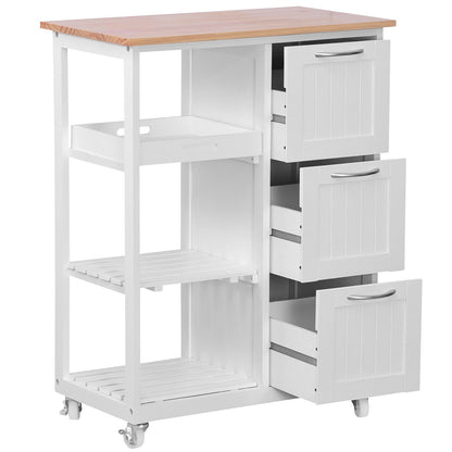 Miadomodo Keukentrolley op wielen