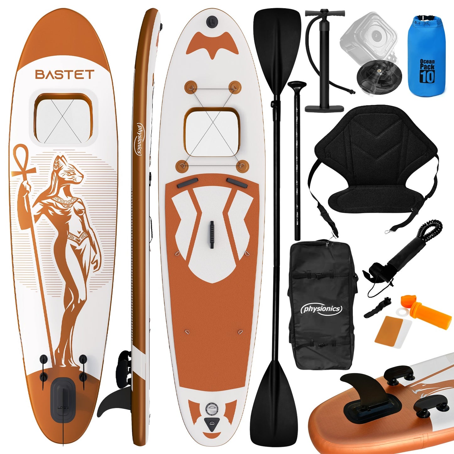 Physionics Sup Board 305cm Complete Set Watersport