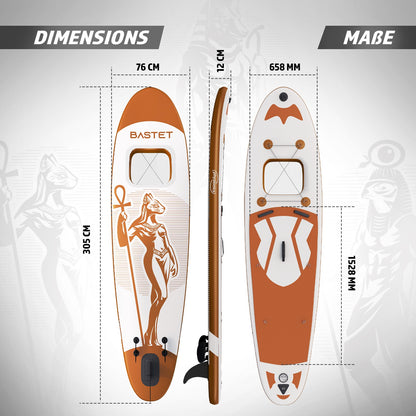 Physionics Sup Board 305cm Complete Set Watersport