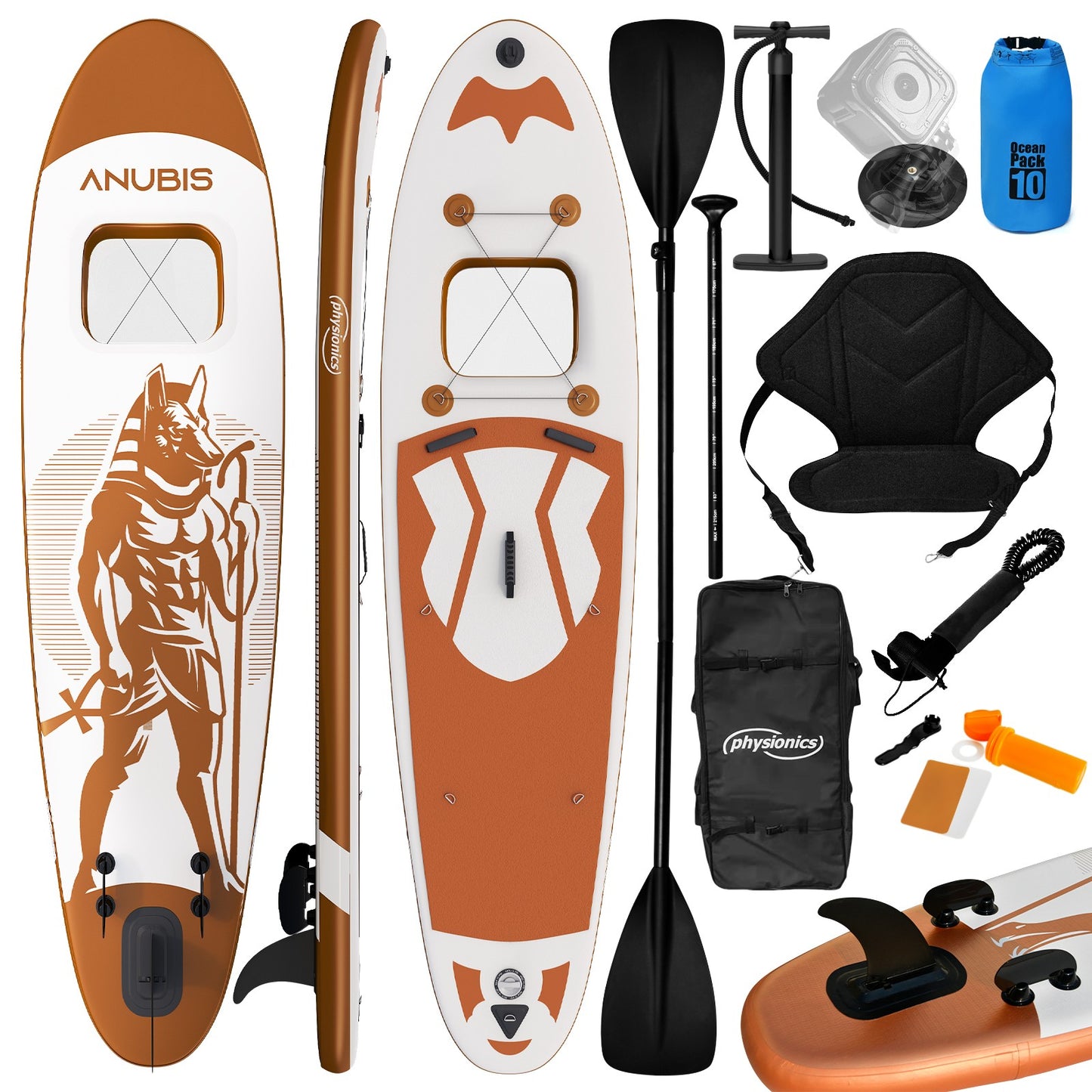 Physionics Sup Board 320cm Complete Set Watersport