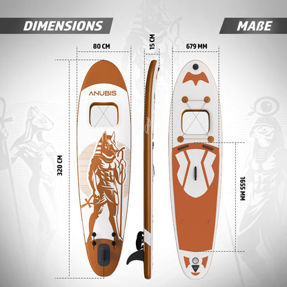 Physionics Sup Board 320cm Complete Set Watersport