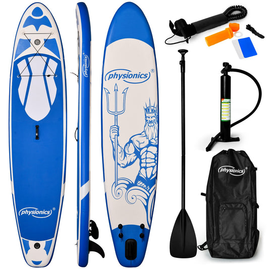 Physionics Sup Board 366 cm Complete Set Blauw