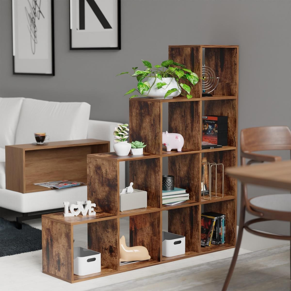 Planche d'escalier vintage Miadomodo