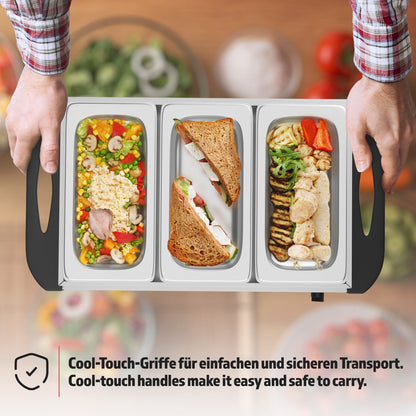 Jago Buffetverwarmer-3x2,5L