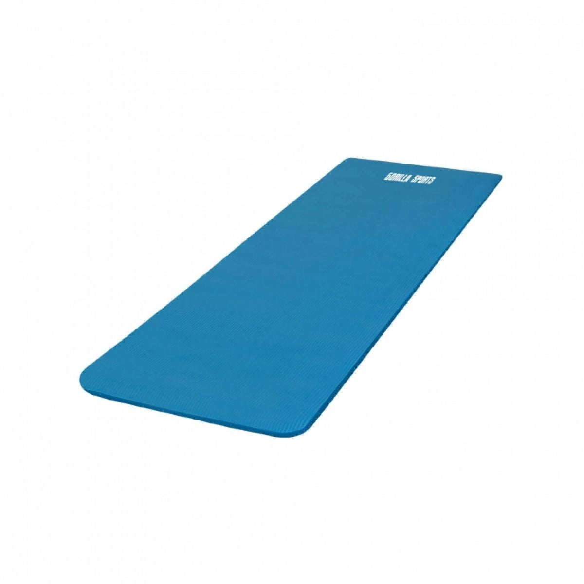 Blauw - Yogamat Deluxe 190 x 100 x 1,5 cm