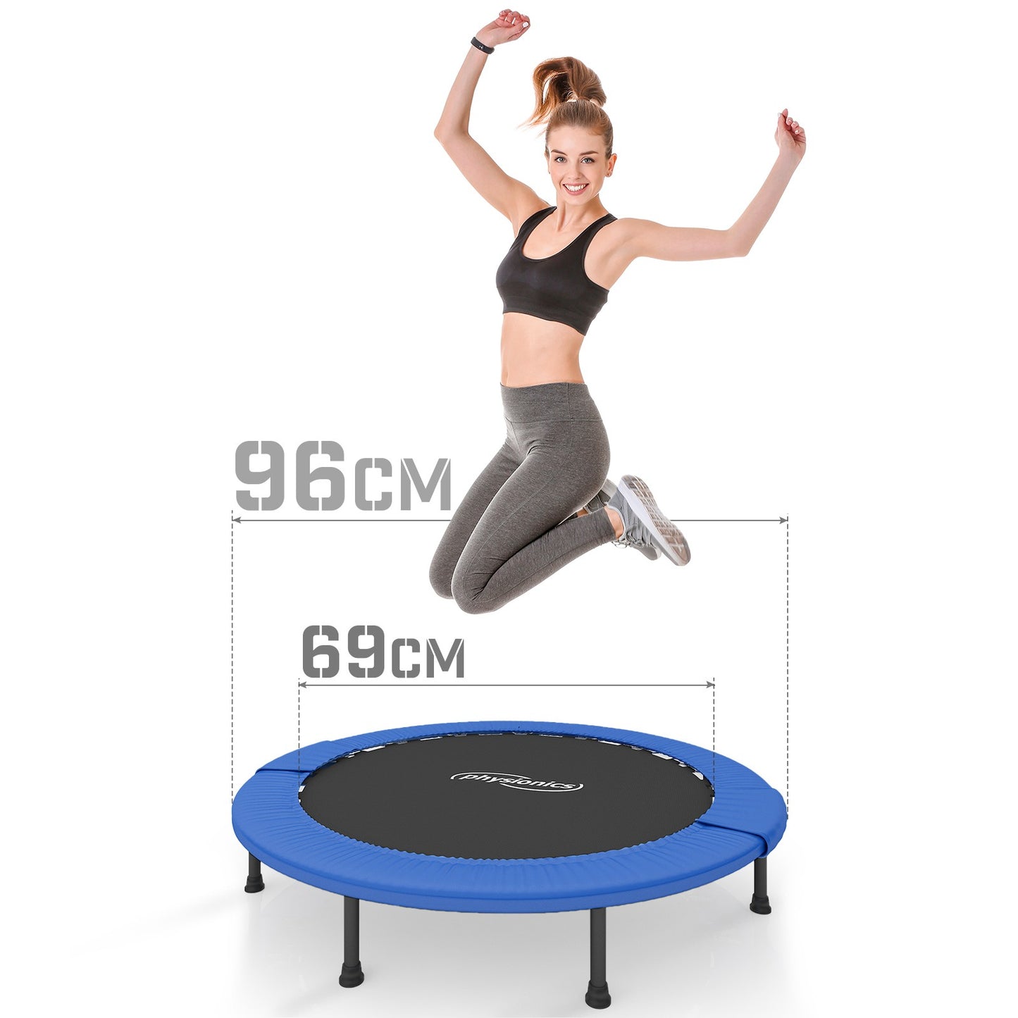 Physionics  Fitness Trampoline Diameter 96cm