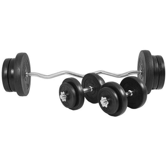 Curlset 70 kg Kunststof