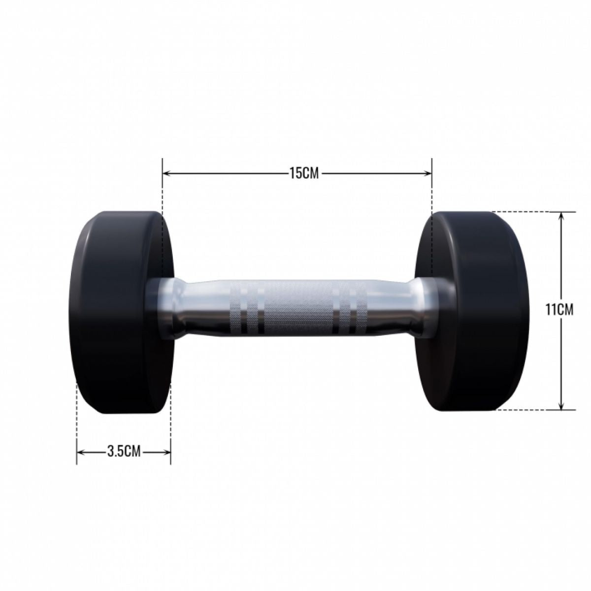 Dumbell 2,5 kg (1 x 2,5 kg)