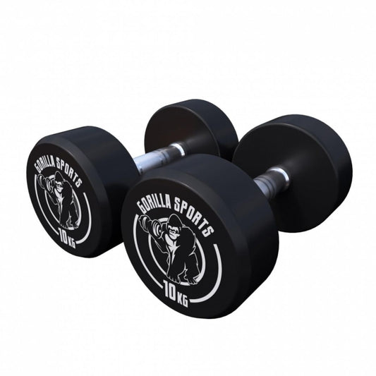 Dumbellset 20 kg (2 x 10 kg) Gietijzer