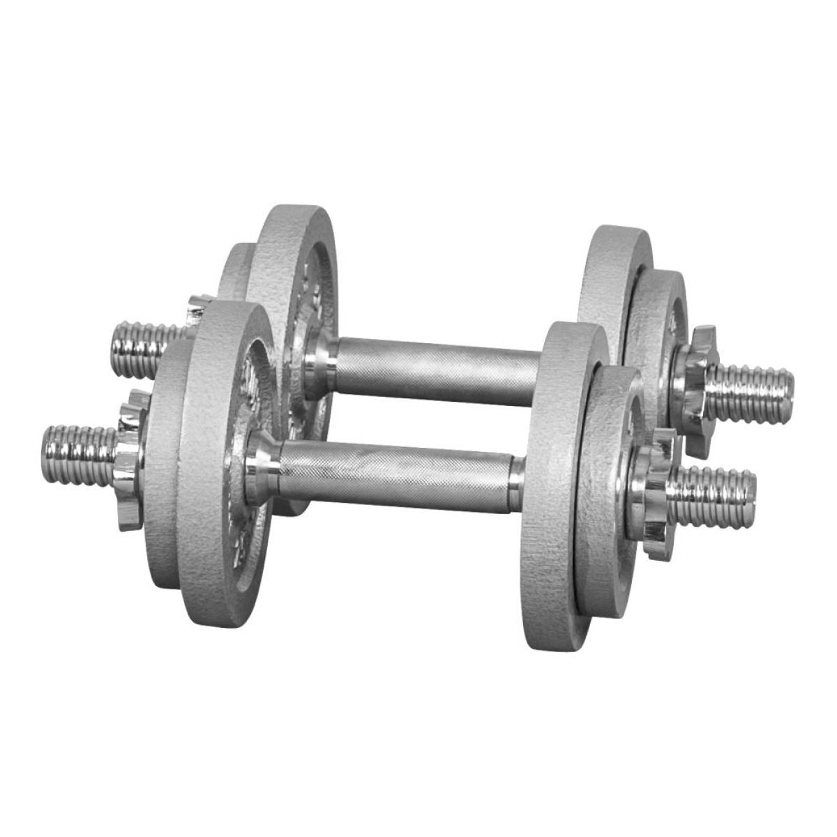 Dumbellset 20 kg Gietijzer (schroefsluiting)