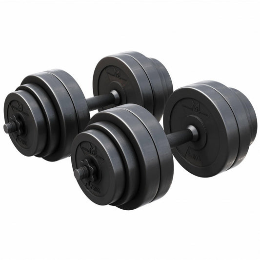 Dumbellset 30 kg Kunststof (25 mm)