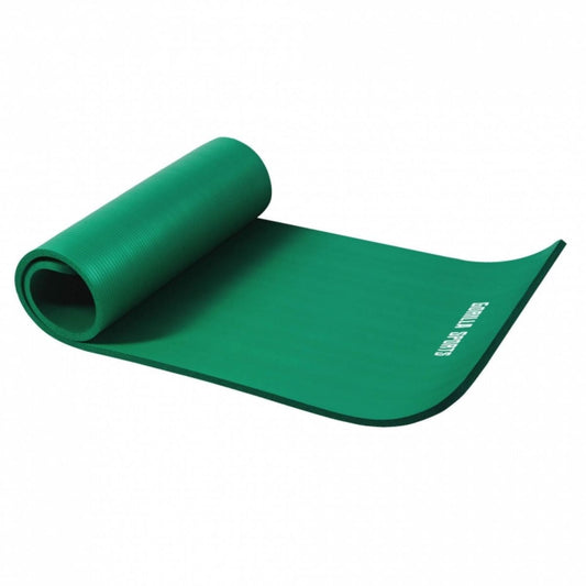 Groen - Yogamat Deluxe 190 x 100 x 1,5 cm