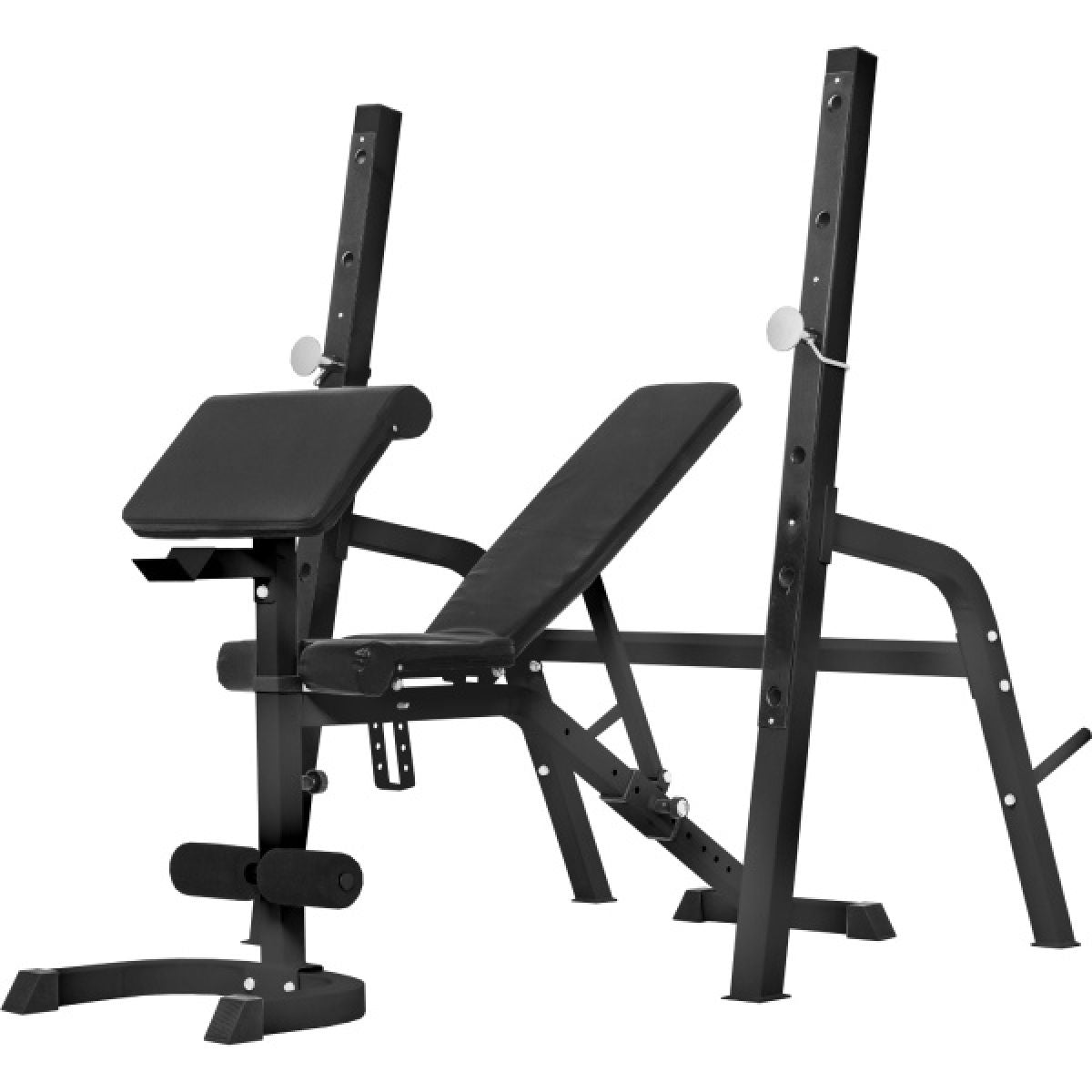 Halterbank / Squat Rack Zwart