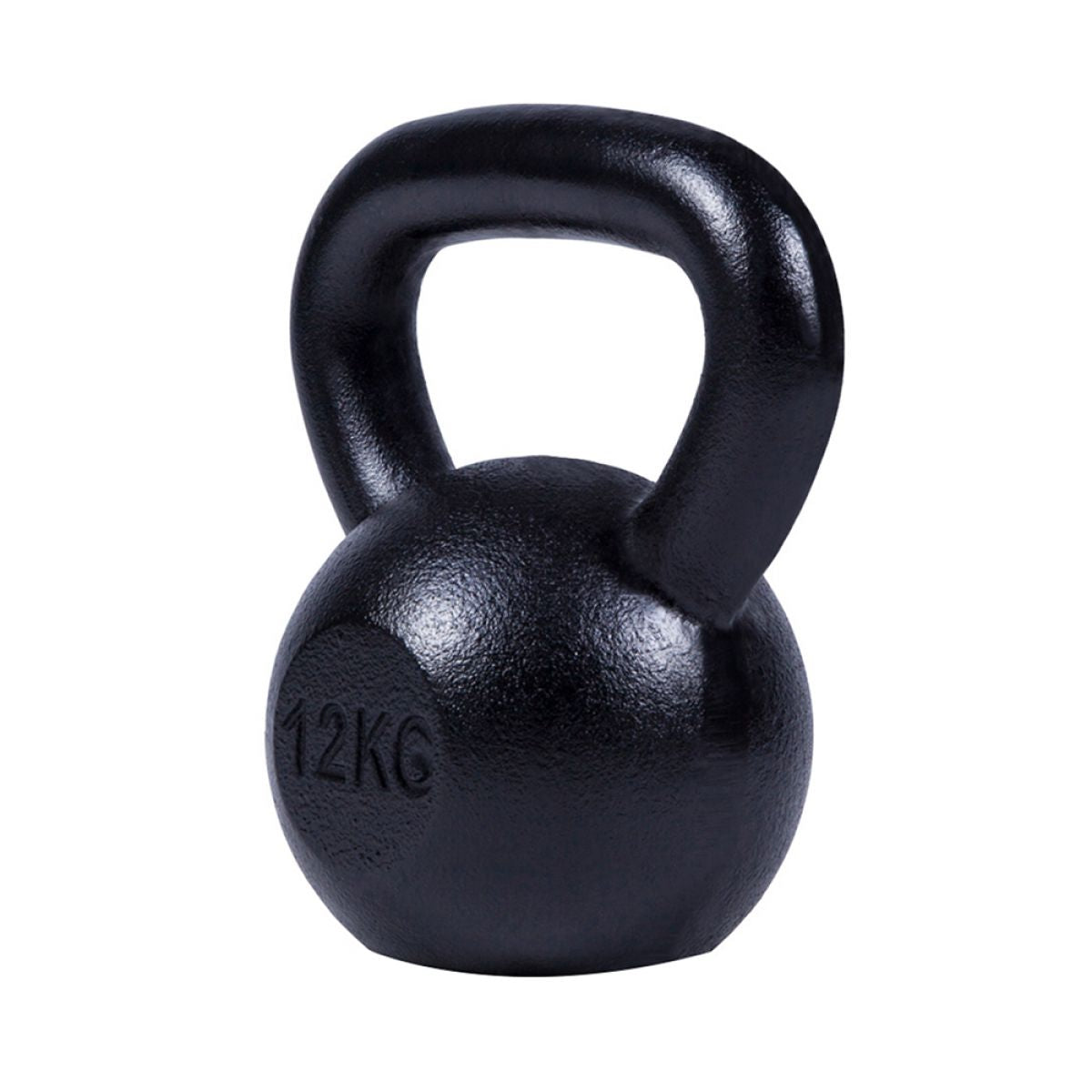 Kettlebell (12 kg) Gietijzer Zwart