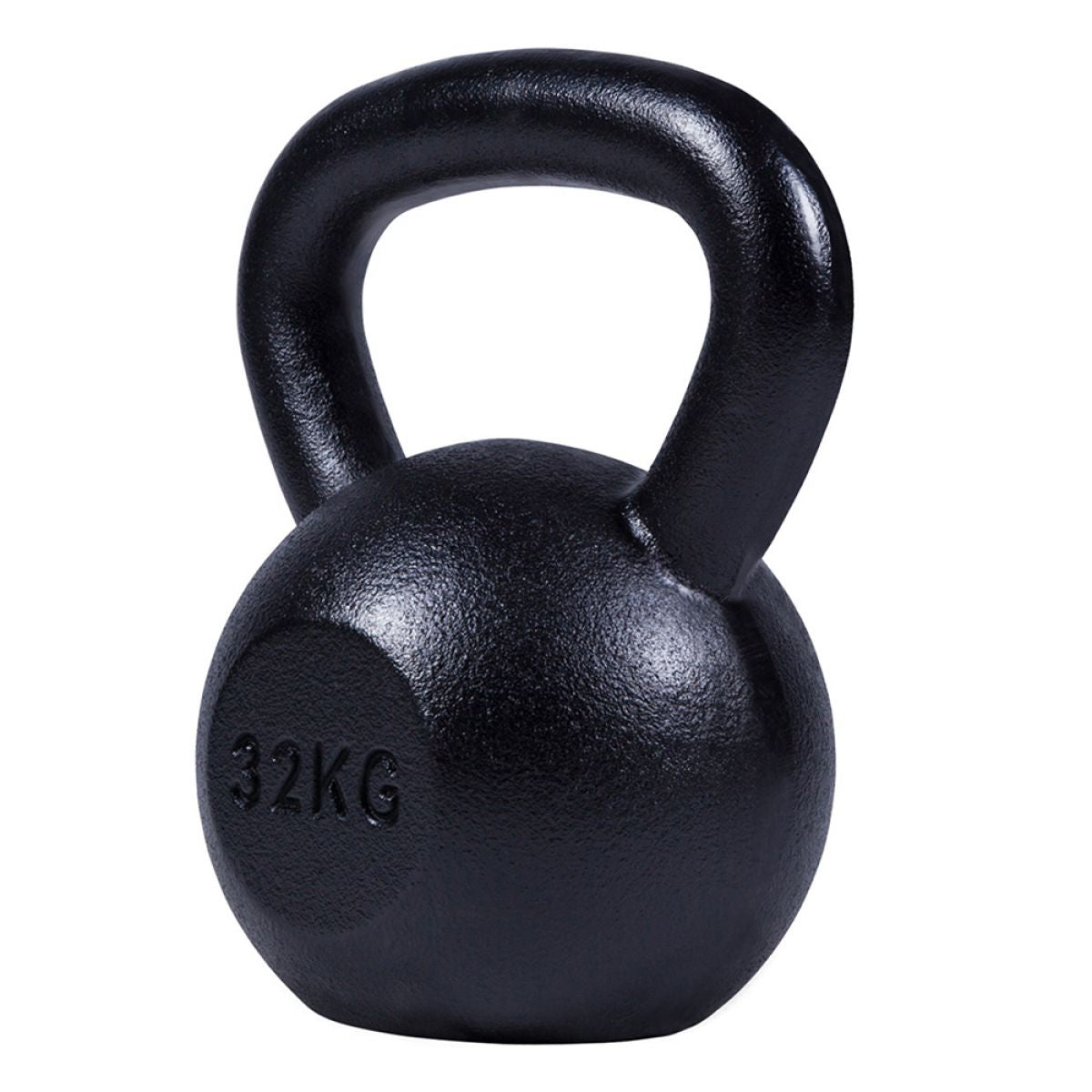 Kettlebell (32 kg) Gietijzer Zwart