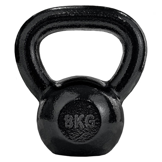 ScSPORTS Kettlebell 8 kg Gietijzer Grijs