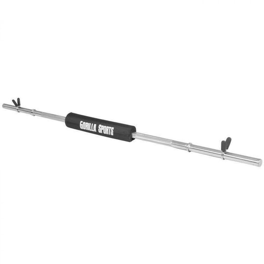 Lange halterstang 170 cm veersluiting met Bar Pad