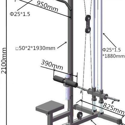 Lat Pulley Machine