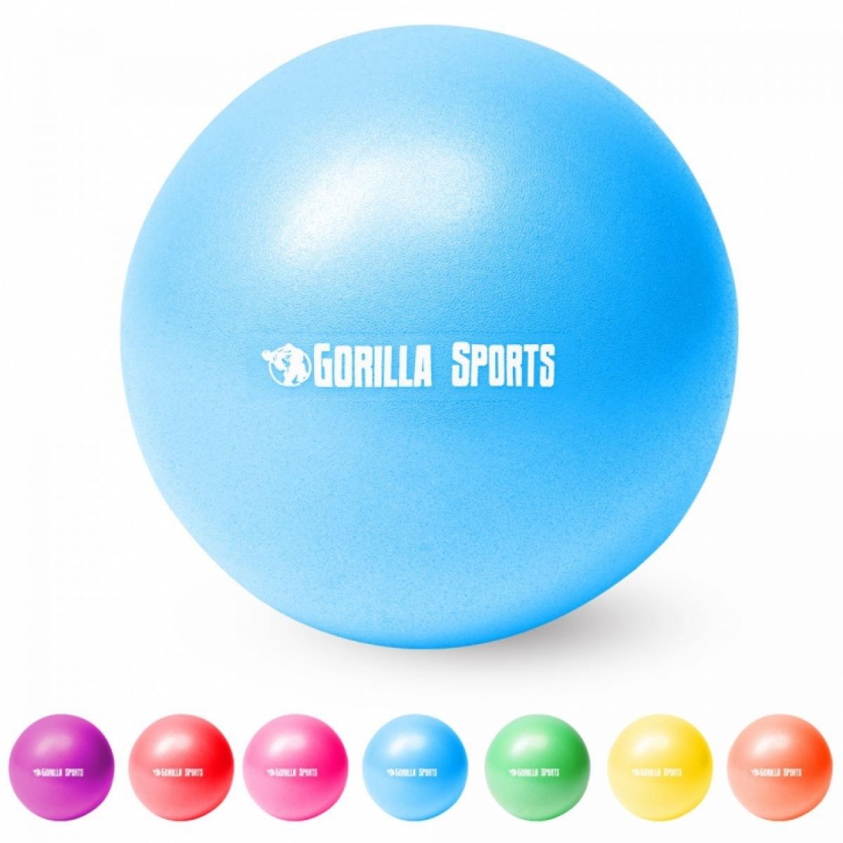 Mini pilates bal 18 cm Blauw