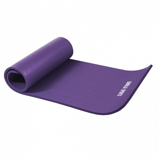 Paars -  Yogamat Deluxe 190 x 100 x 1,5 cm