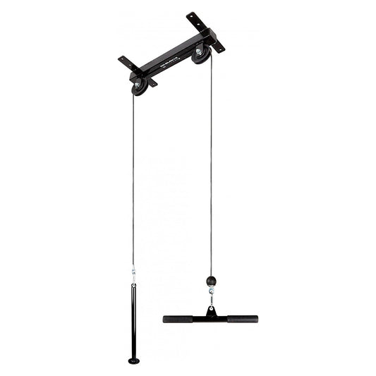 ScSPORTS Pulley Station Plafondbevestiging Zwart