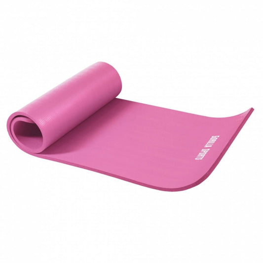 Roze - Yogamat Deluxe 190 x 60 x 1,5 cm