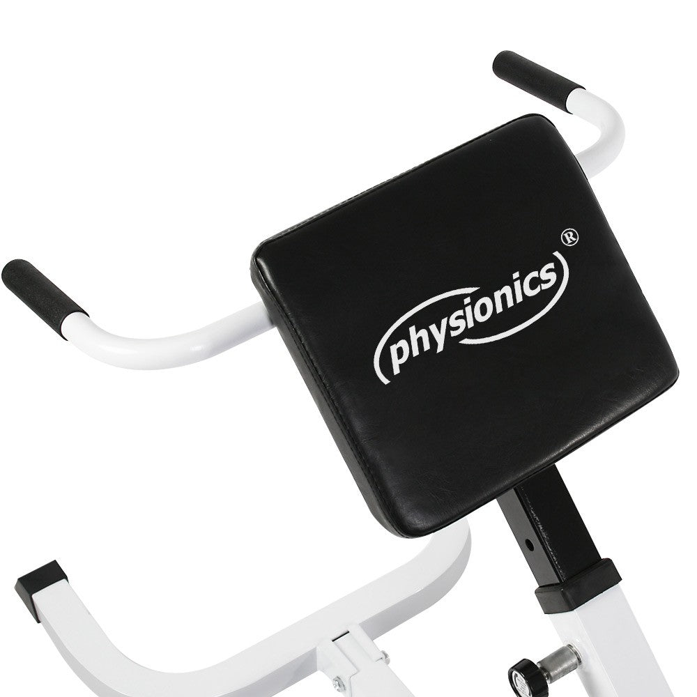 Banc d'hyperextension Physionics pour l'entraînement du dos et des abdominaux