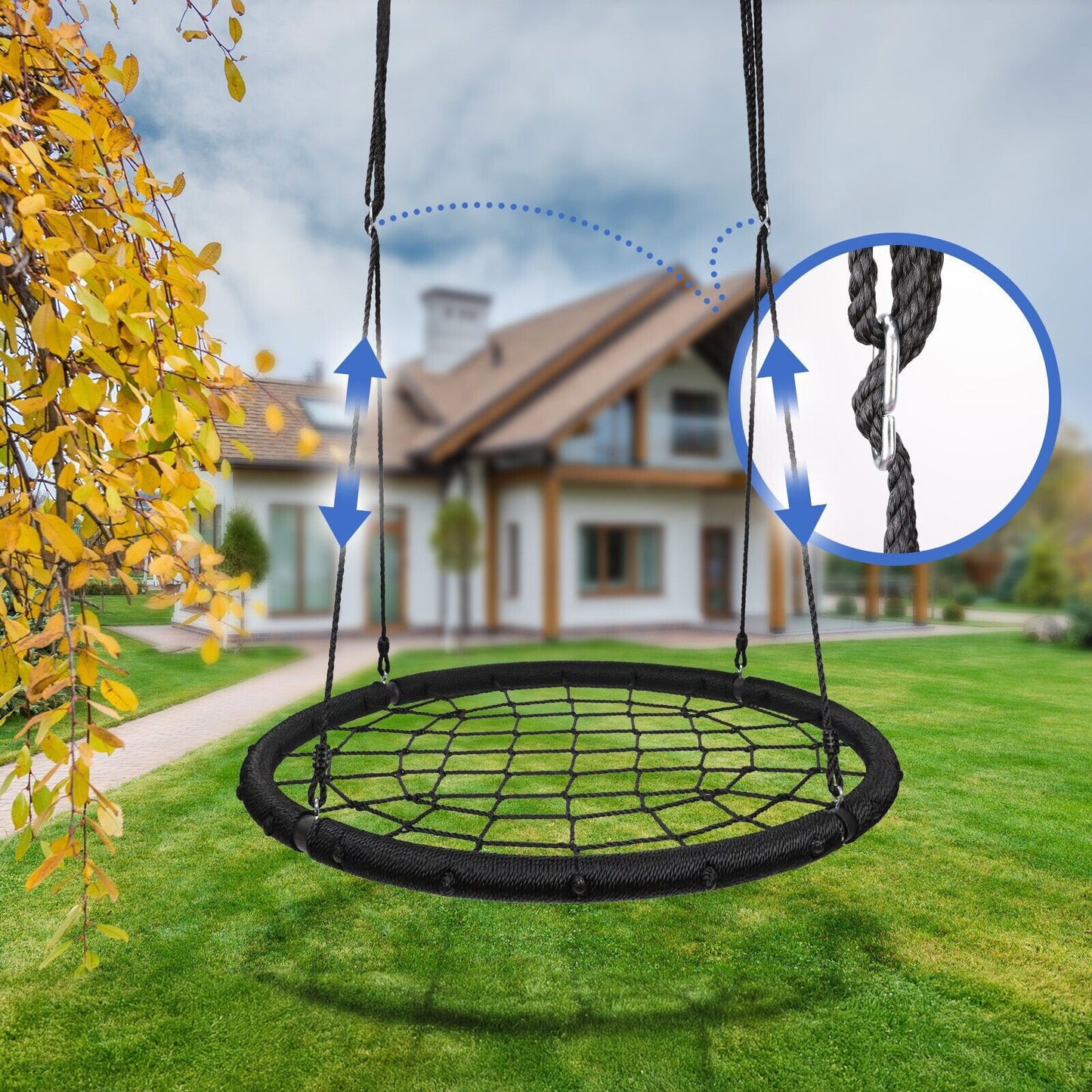 Balançoire d'extérieur Physionics Nest Swing Diamètre 120 cm