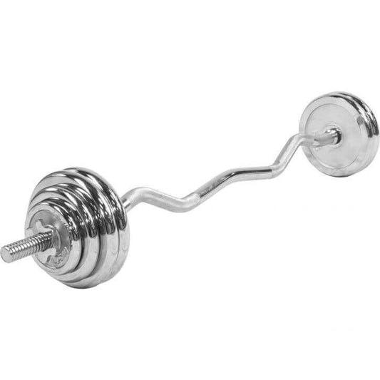 EZ-Curlset 35 kg Chroom - 30 mm