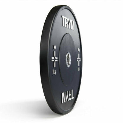 TRYM Jeu de plaques de protection 150 kg - Noir - 50 mm