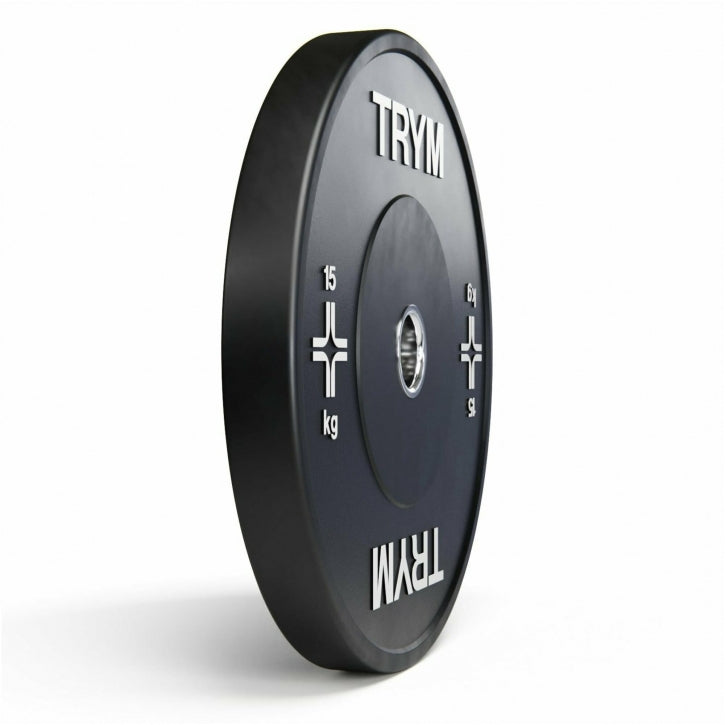 TRYM Jeu de plaques de protection 150 kg - Noir - 50 mm