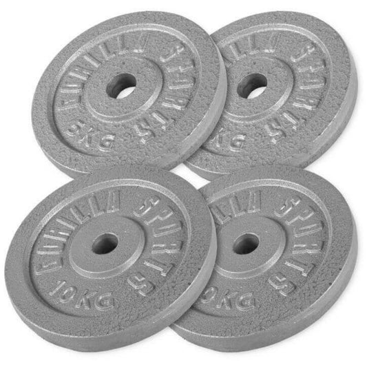 Hop-Sport Ensemble d'haltères 105 kg, Barres 167 cm, Super SZ 120 cm et Hop-Sport Ensemble d'haltères 105 kg, Barres 167 cm, Super SZ 120 cm et