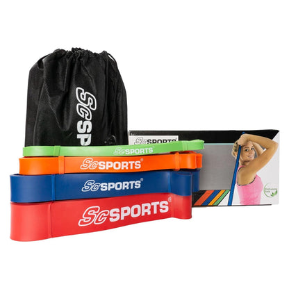 Lot de 4 bandes de résistance ScSPORTS