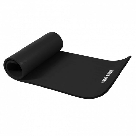 Zwart - Yogamat Deluxe 190 x 60 x 1,5 cm